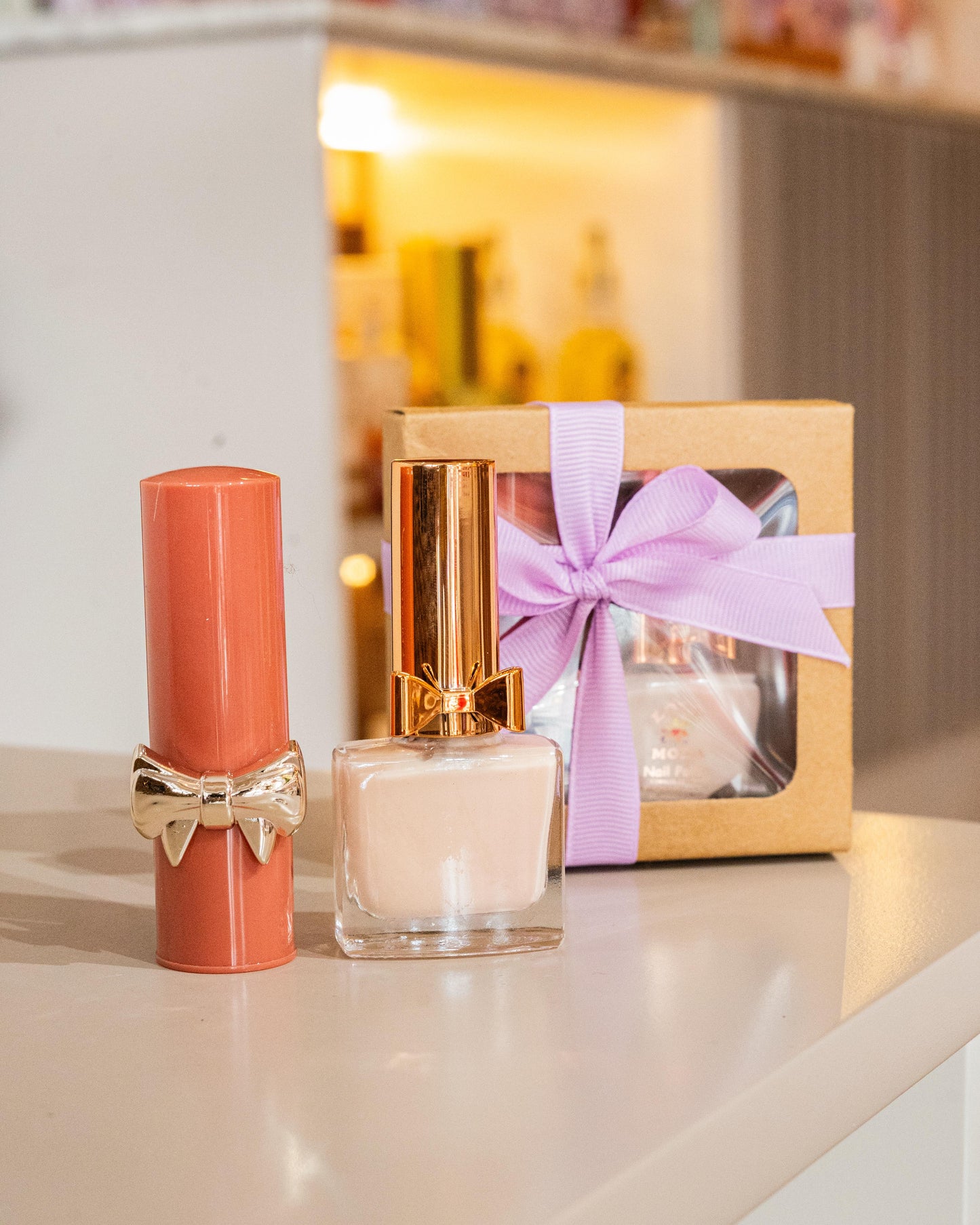 Kit de esmalte con labial