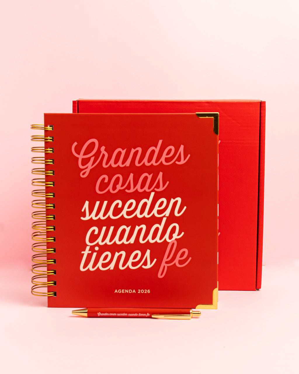AGENDA AMELIE "GRANDES COSAS SUCEDEN CUANDO TIENES FE"