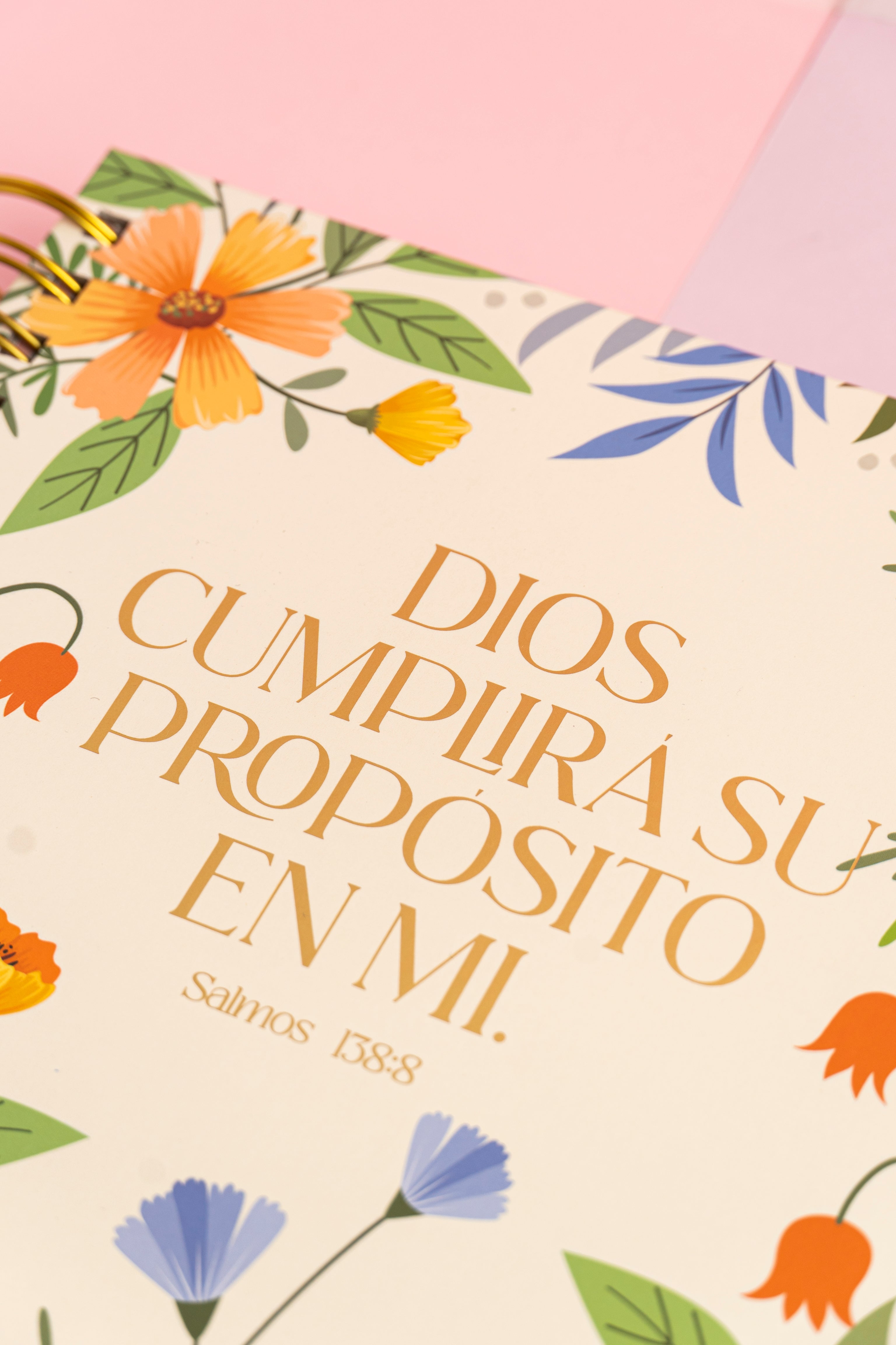 AGENDA AMELIE "DIOS CUMPLIRA SU PROPOSITO EN MI"