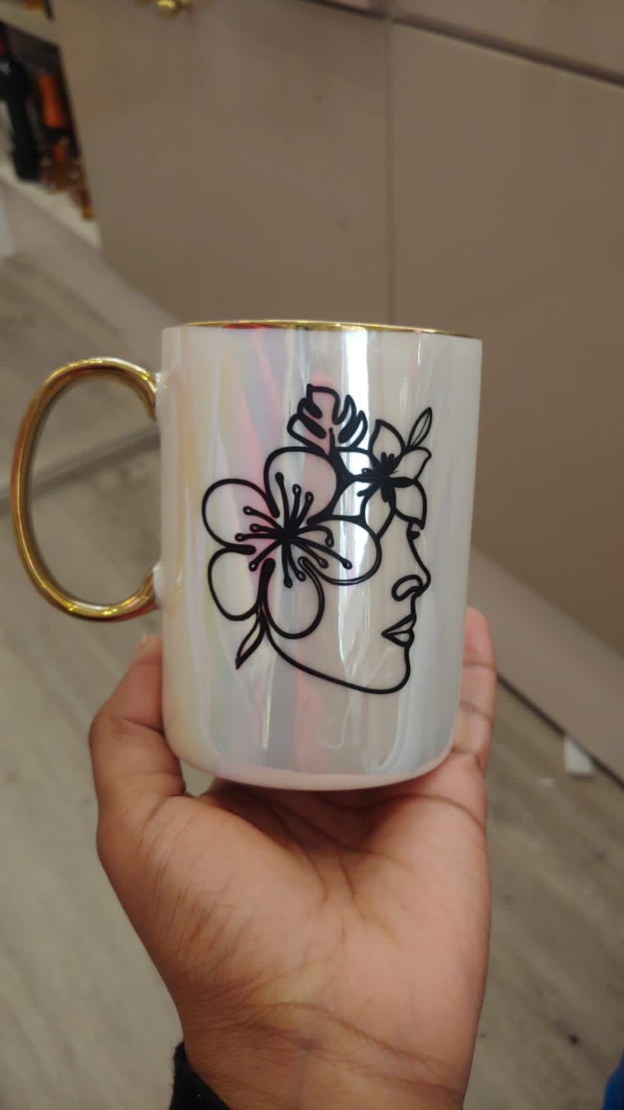 Set de taza con bandejita
