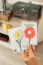 Jabón artesanal en forma de flor