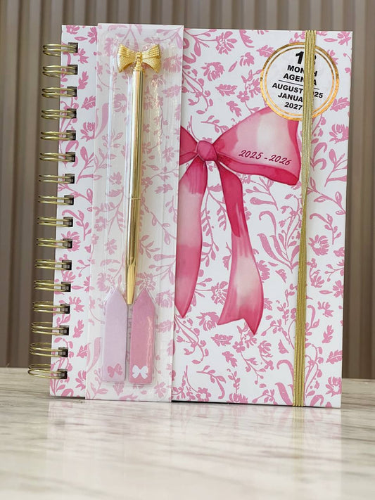 Agenda con lapicero